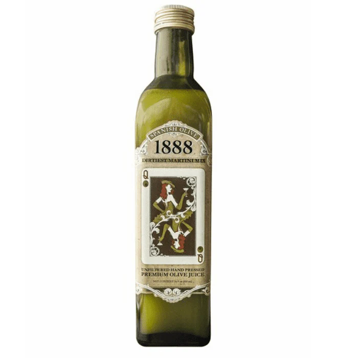 1888 Dirtiest Martini Hand Pressed Olive Juice, 16.9 oz - Image 2