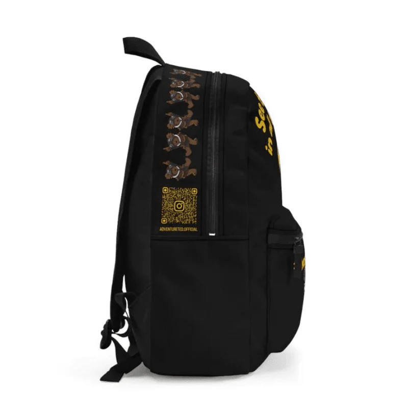 Adventure Ted Backpack - Black - Image 2