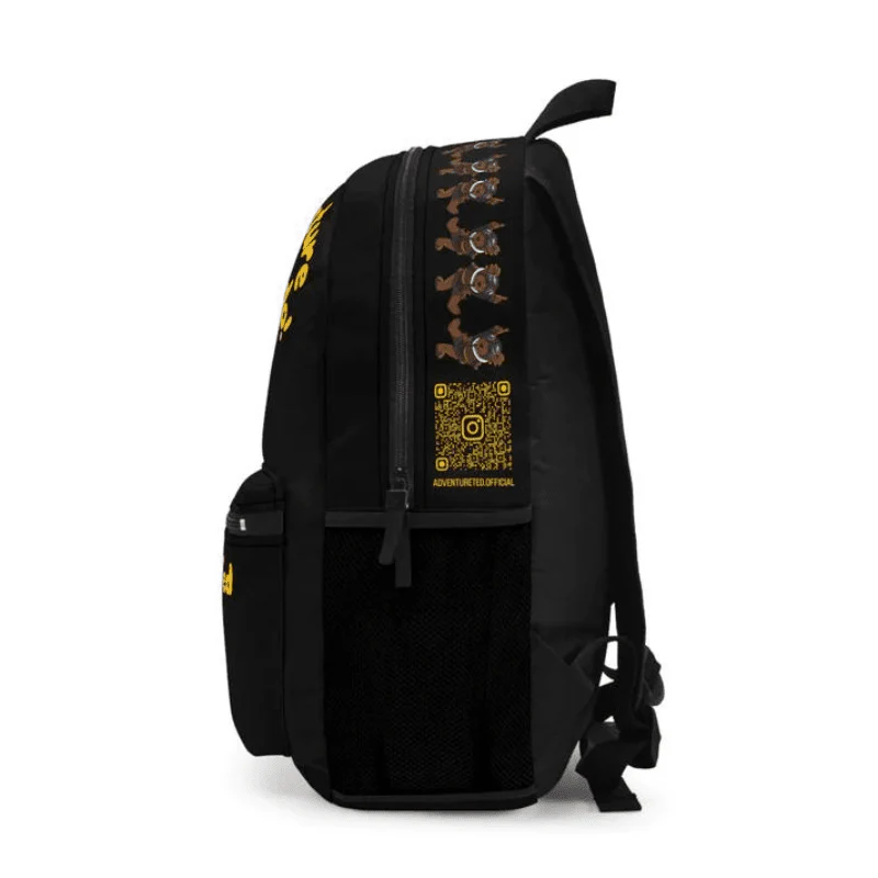 Adventure Ted Backpack - Black - Image 3