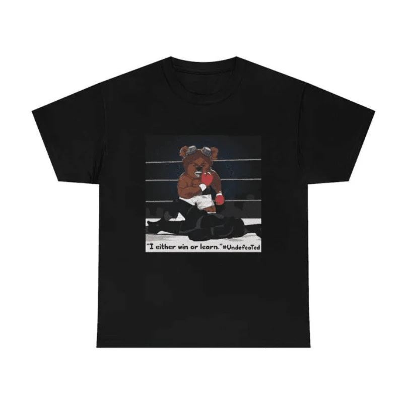 Adventure Ted Boxing - Unisex Heavy Cotton Tee - Image 3