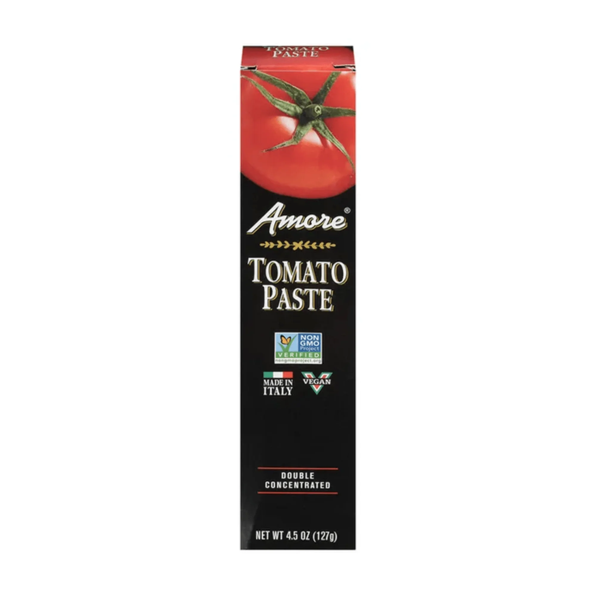 Amore Vegan Tomato Paste Tube, 4.5 oz
