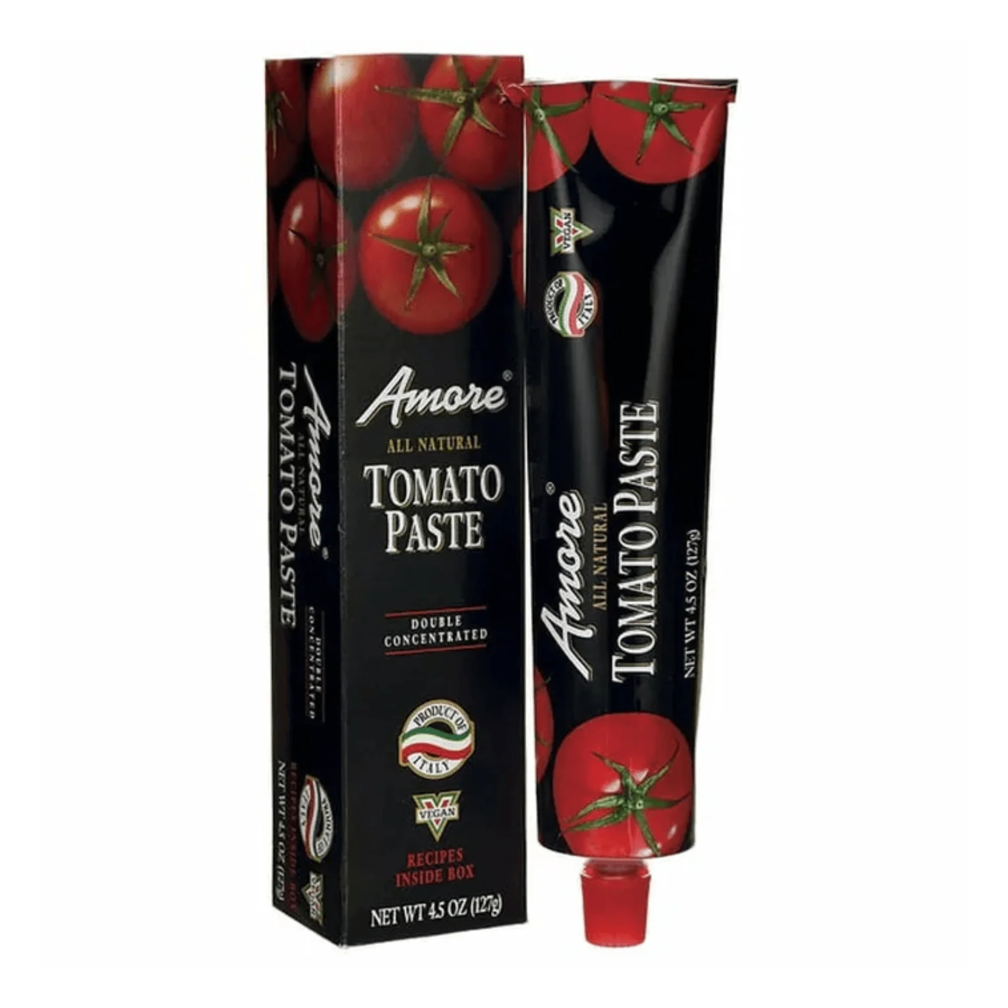 Amore Vegan Tomato Paste Tube, 4.5 oz - Image 2