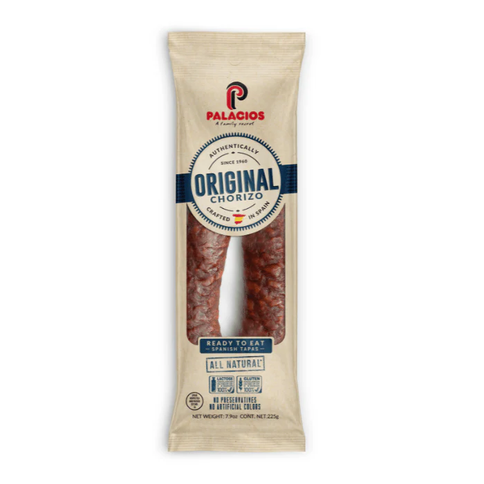 [Best Before: 05/29/2026] Palacios Chorizo, 7.9 oz [Refrigerate After Opening] [Pack of 12]