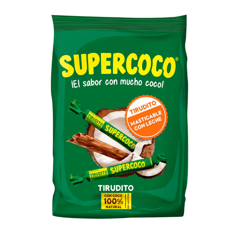 Supercoco Tirudito Candy, 14 oz