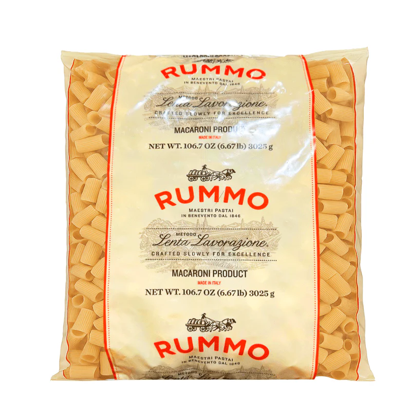 Rummo Mezzi Rigatoni #51 Pasta, 6.67 Lb