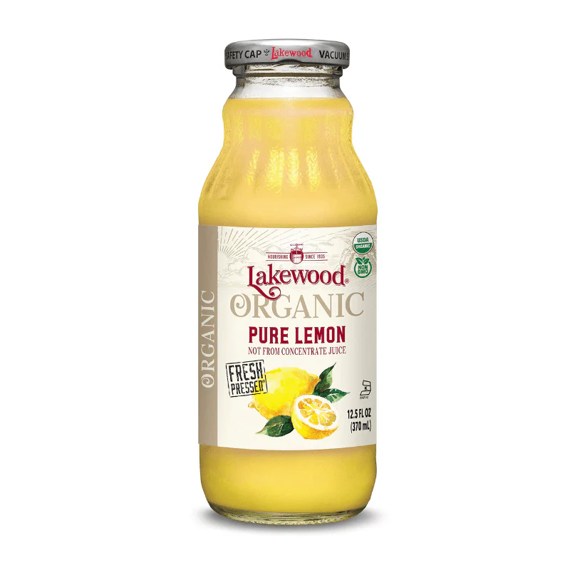 [Best Before: 05/01/2026] Lakewood Organic Pure Lemon, 12.5 oz