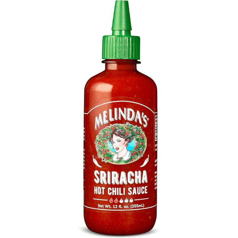 [Best Before: 05/31/2026] Melinda’s Sriracha Hot Chili Sauce, 12 fl oz