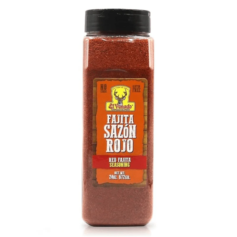 El Venado Fajita Sazon Rojo Red Seasoning, 24 oz