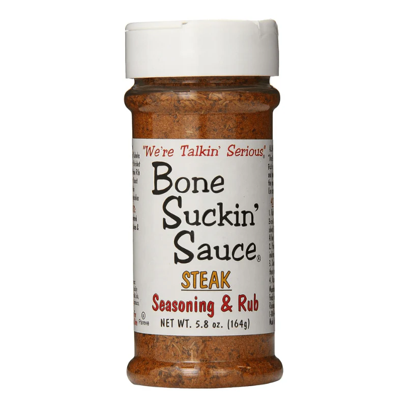 Bone Suckin' Sauce Steak Seasoning & Rub, 5.8 oz