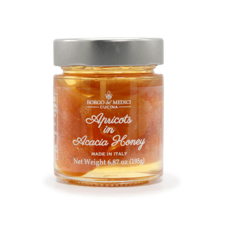 [Best Before: 07/31/26] Borgo de’ Medici Apricot in Acacia Honey, 6.87 oz
