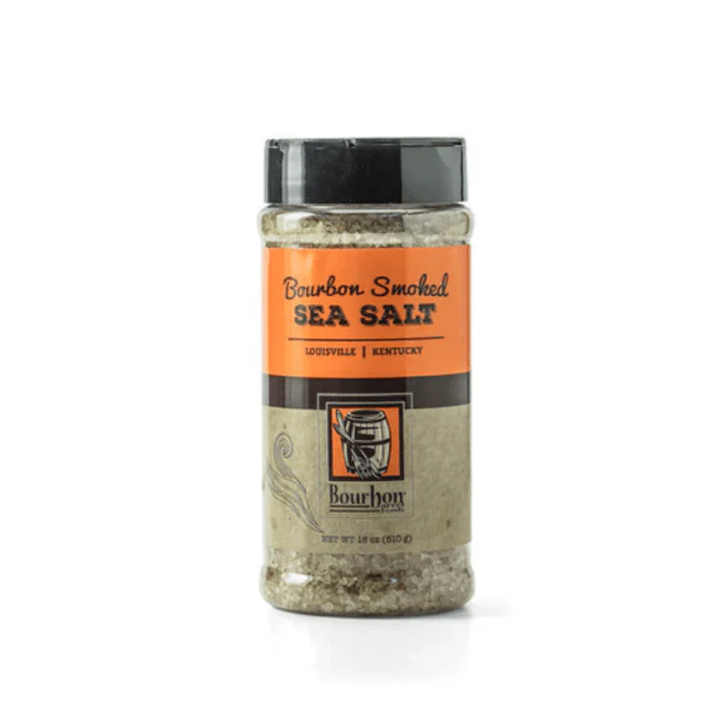 Bourbon Barrel Foods Bourbon Smoked Sea Salt, 18 oz