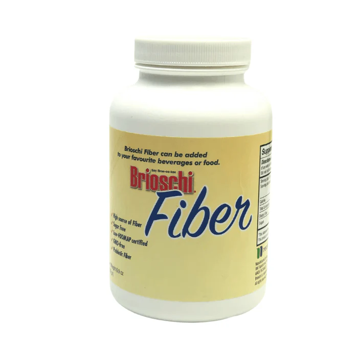 Brioschi Prebiotic Fiber Powder, Sugar-Free, Low-FODMAP Certified, GMO-Free, 6.9 oz - Image 2