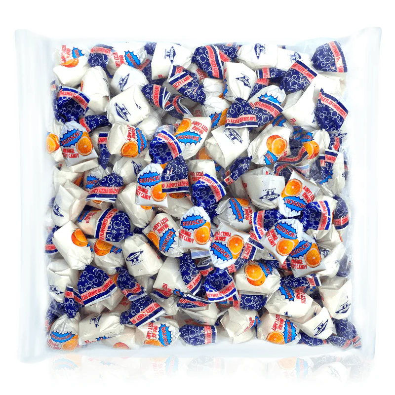 Brioschi Orange Effervescent Digestive Fizzy Candy Bulk Size, 2.2 Lbs - Image 2