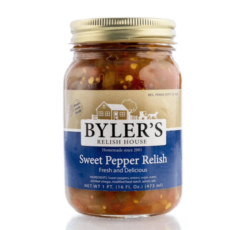 Byler’s Relish House Byler’s Sweet Pepper Relish, 16 oz