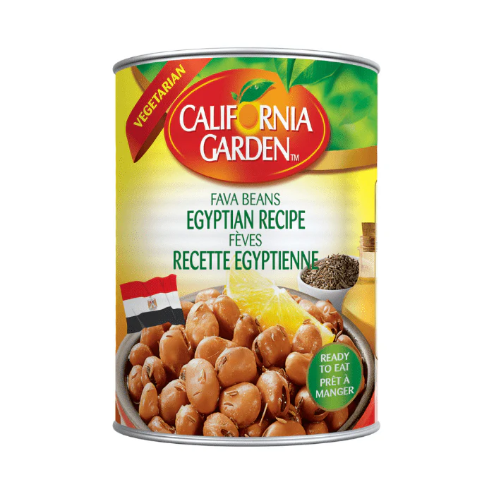 California Garden Egyptian Recipe Ready to Eat Fava Beans, 16 oz