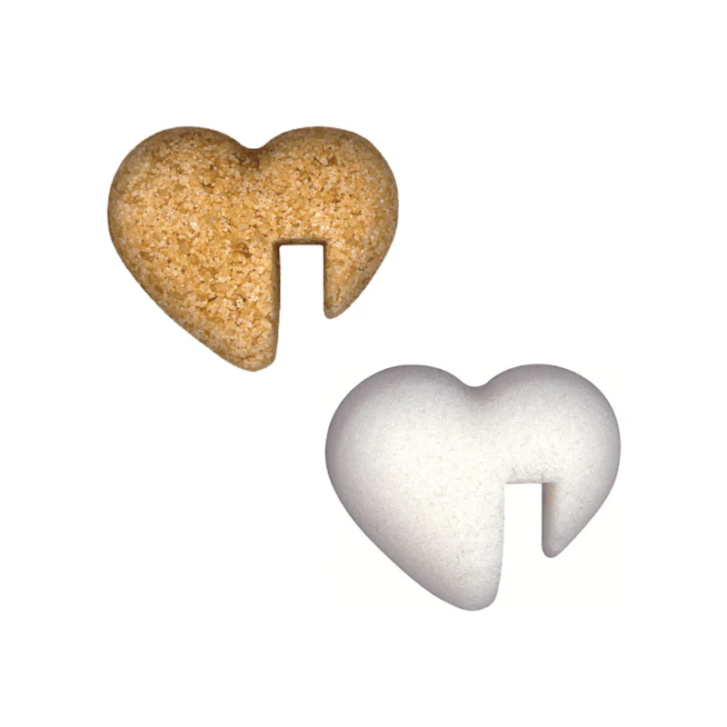 Canasuc Toasting Amber Heart Sugar Charms, 4.06 oz - Image 2