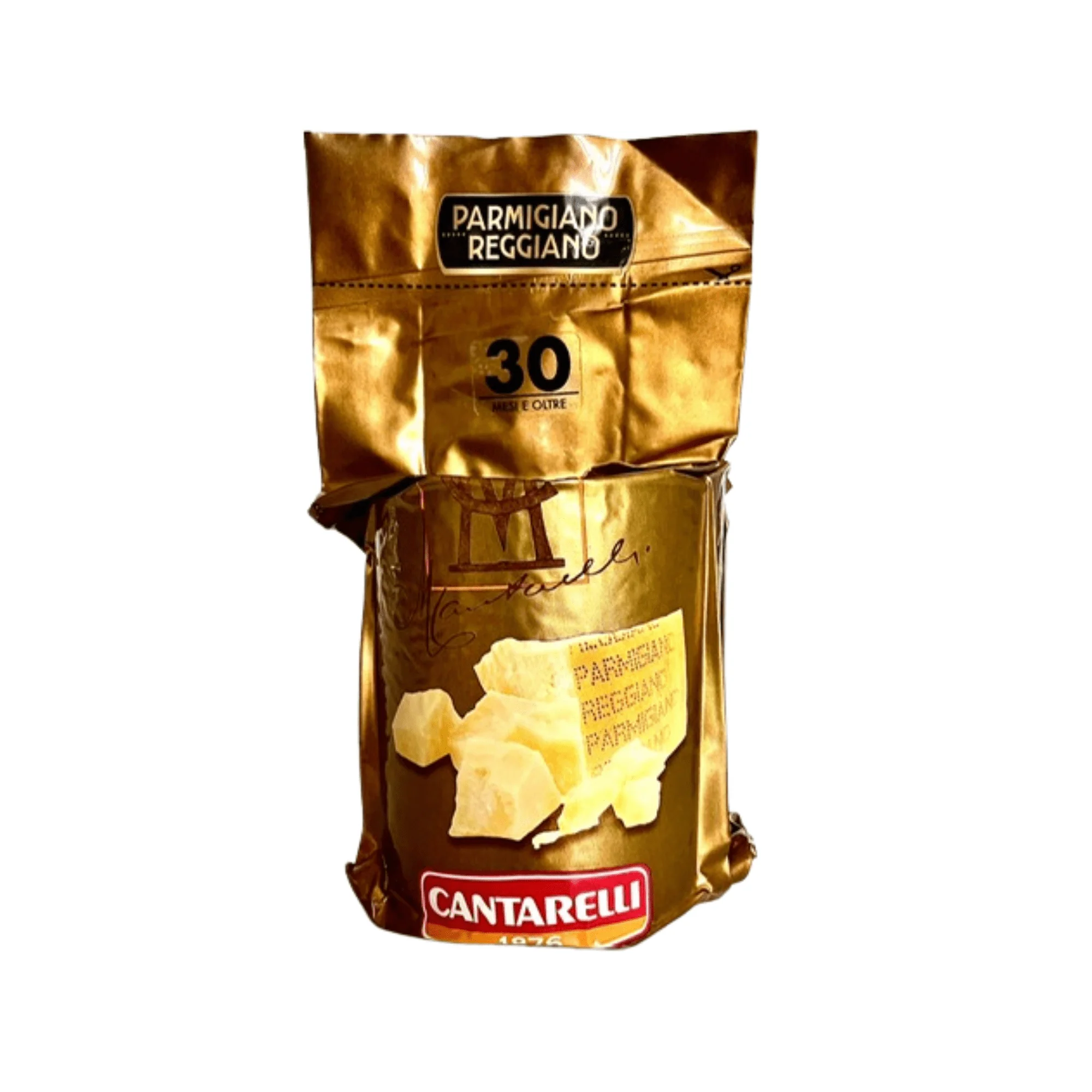 Cantarelli Parmigiano Reggiano Hearts 30 Months Aged DOP, 1.7 Lbs
