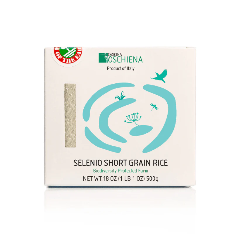 Cascina Oschiena Selenio Short Grain Rice, 1.1 Lbs