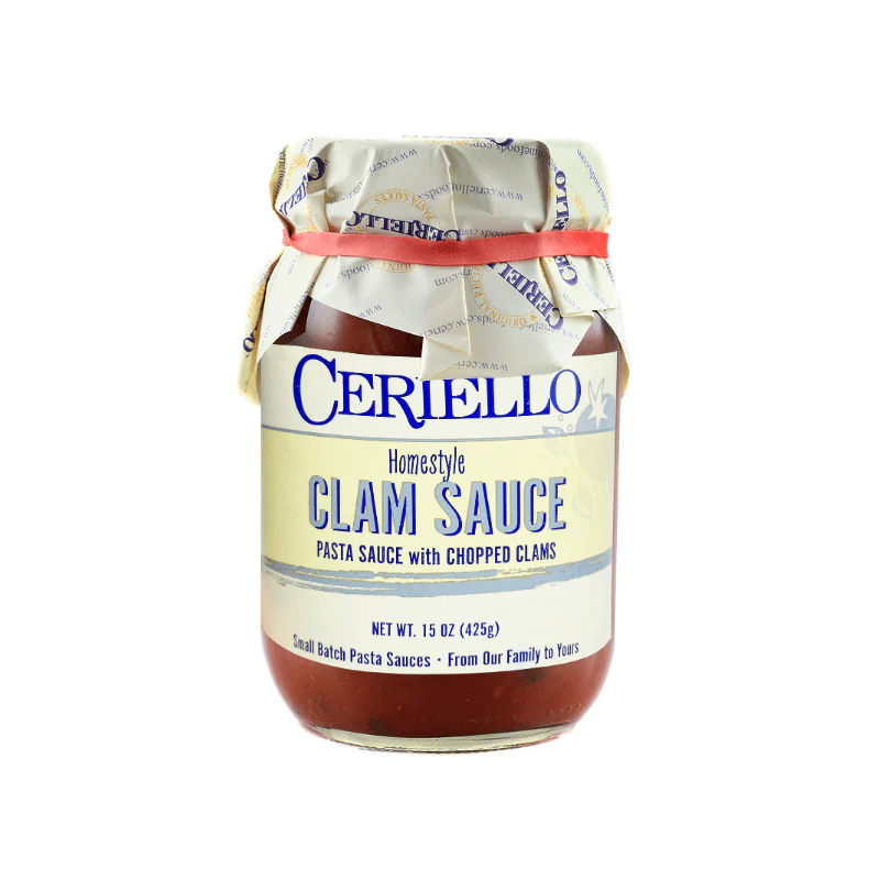 Ceriello Homestyle Clam Sauce, 15 oz