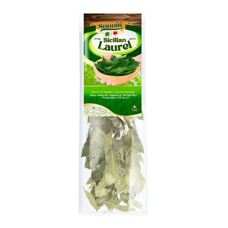[Best Before: 09/30/2026] Sanniti Sicilian Laurel Bunches, 0.70 oz