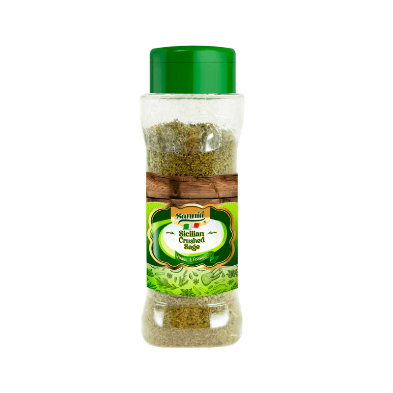 [Best Before: 09/30/2026] Sanniti Sicilian Crushed Sage, 0.70 oz