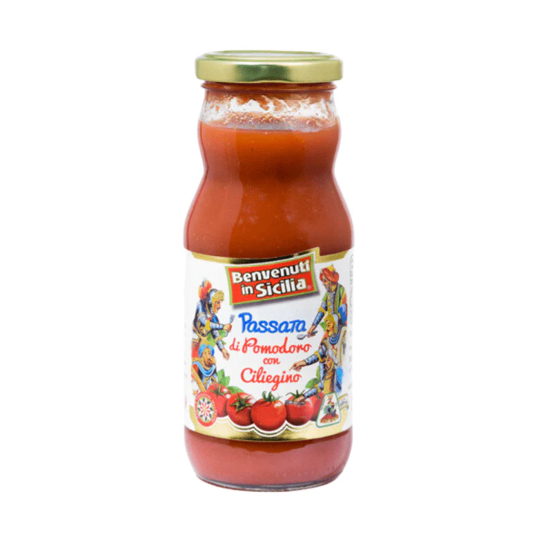 Contorno Passata di Pomodorino Ciliegino, 12.3 oz