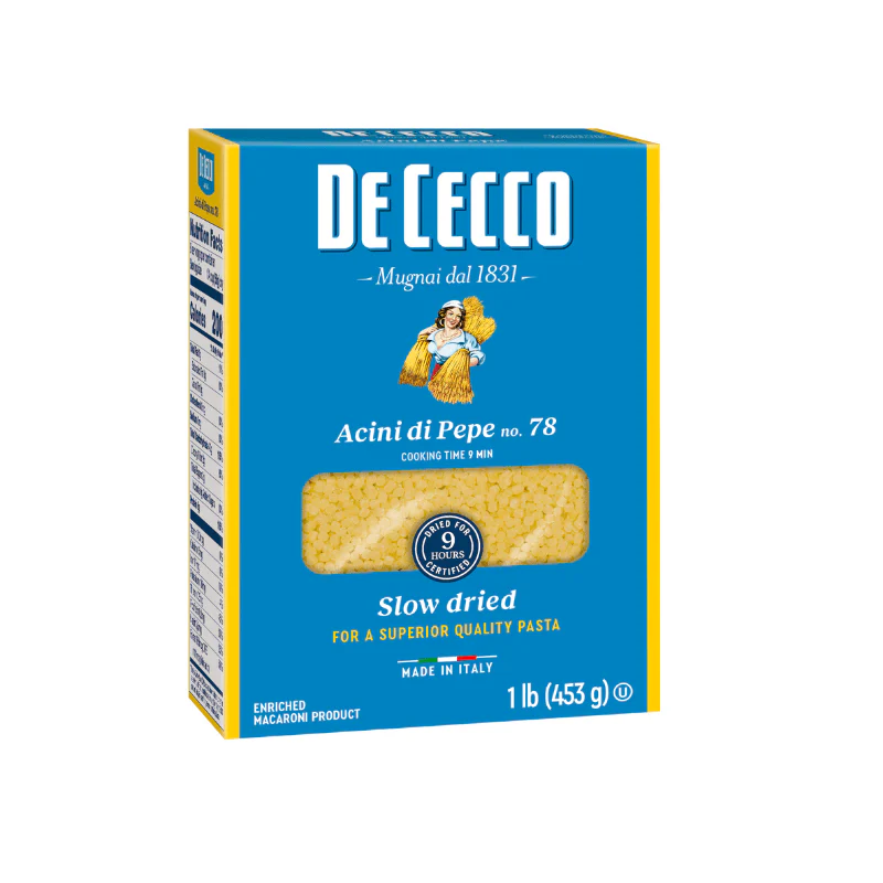 De Cecco #78 Acini di Pepe, 1 lb
