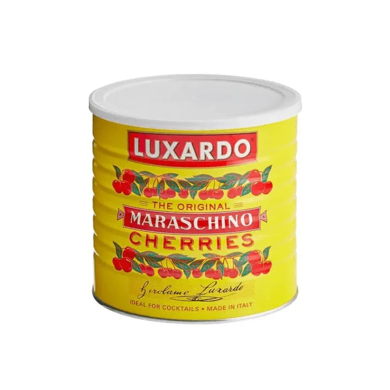 DENTED Luxardo Maraschino Cherries Tin, 2.2 lb.