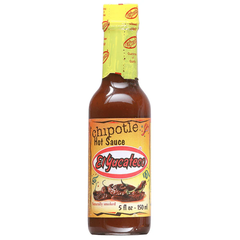 El Yucateco Chipotle Hot Sauce, 5 oz