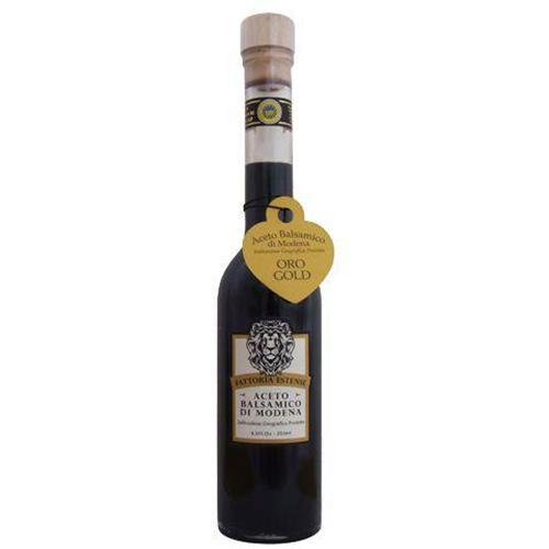 Fattoria Estense Balsamic Vinegar of Modena Gold, 8.5 oz (250ml)