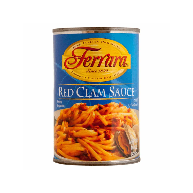 Ferrara Red Clam Sauce, 15 oz