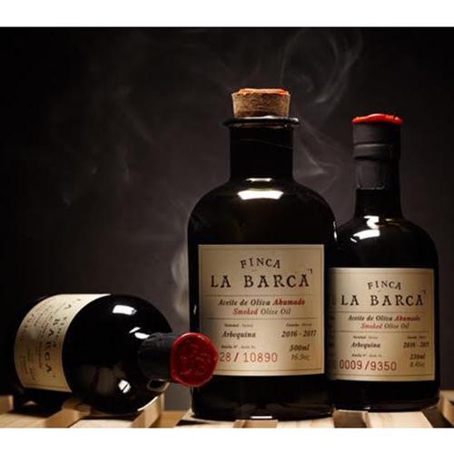 Finca La Barca Smoked Extra Virgin Olive Oil, 8.45 oz - Image 3