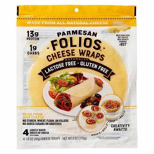 Folios All Natural Parmesan Cheese Wraps, 6 oz [Pack of 3] - Image 4