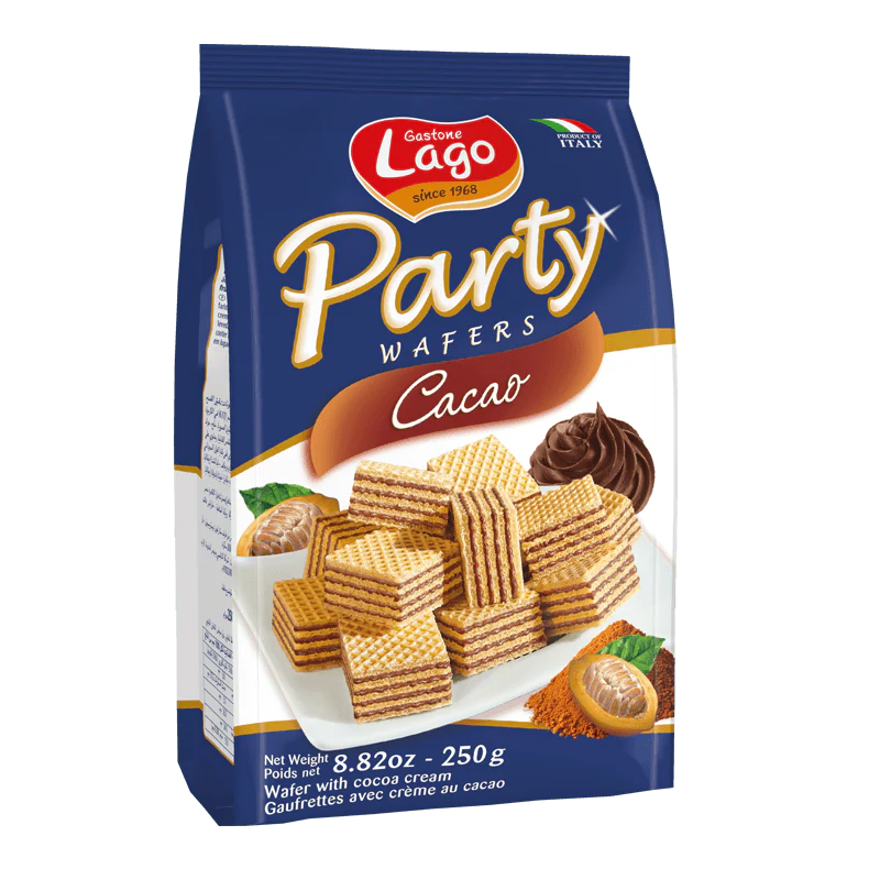 Gastone Lago Cacao Wafers, 8.8 oz