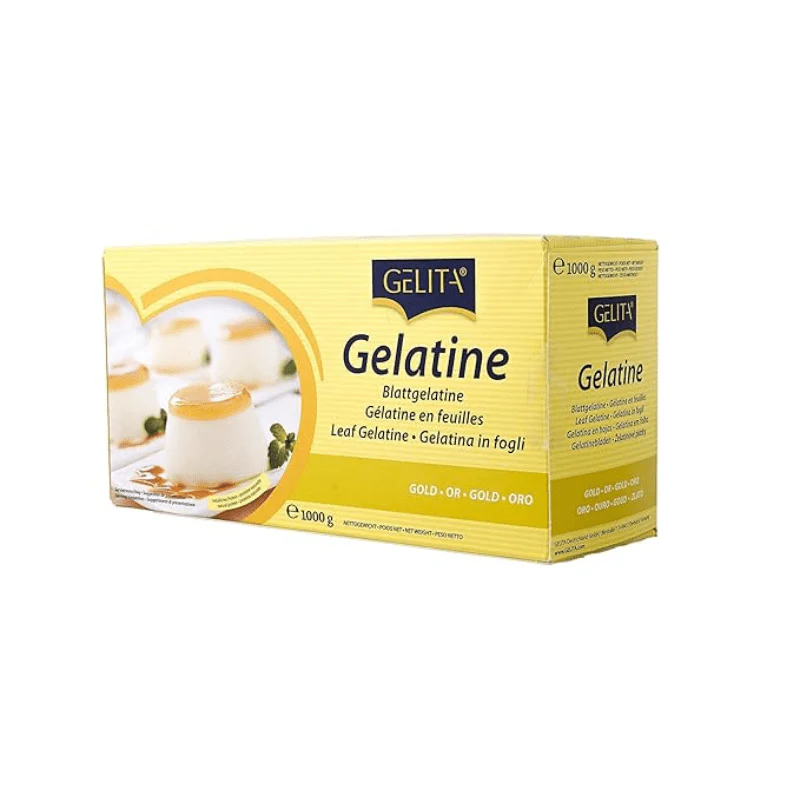 Gelita GOLD Gelatin Leaf, 2.2 Lbs