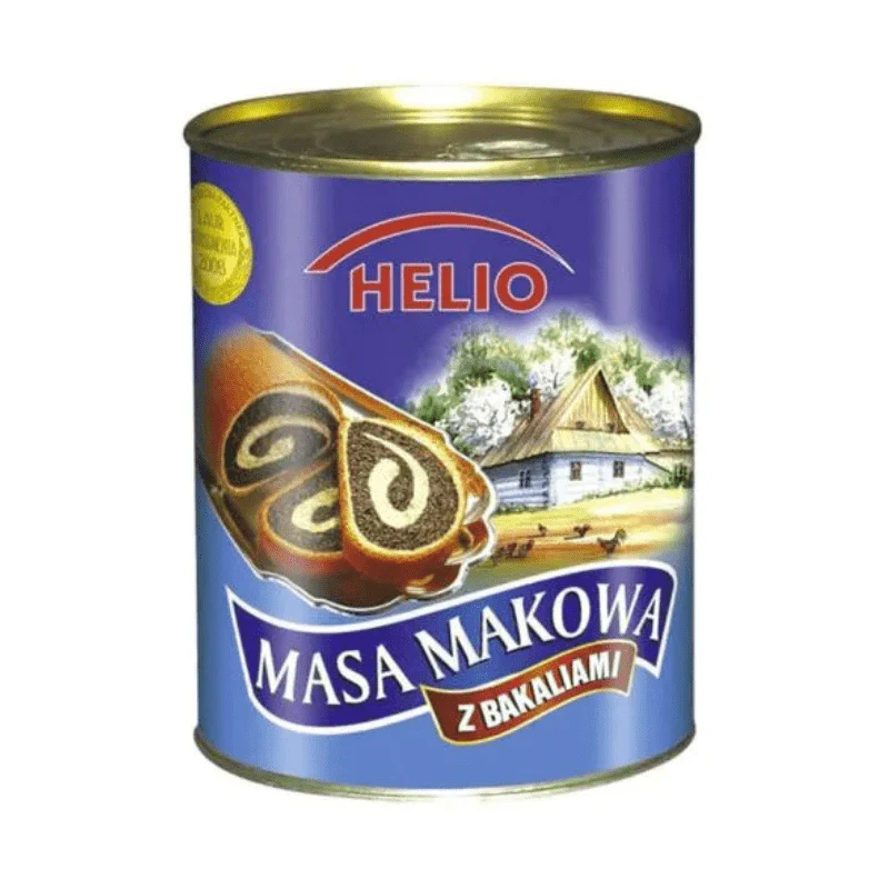 Helio Masa Makowa Poppy Seed Filling with Dried Fruits, 29.9 oz