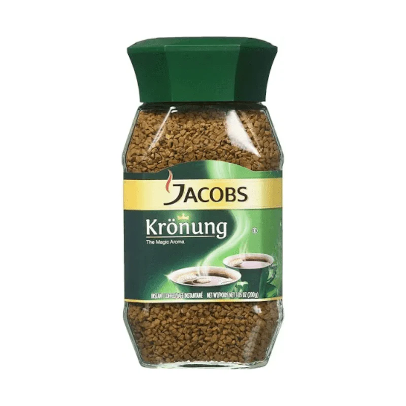 Jacobs Kronung Instant Coffee, 7 oz