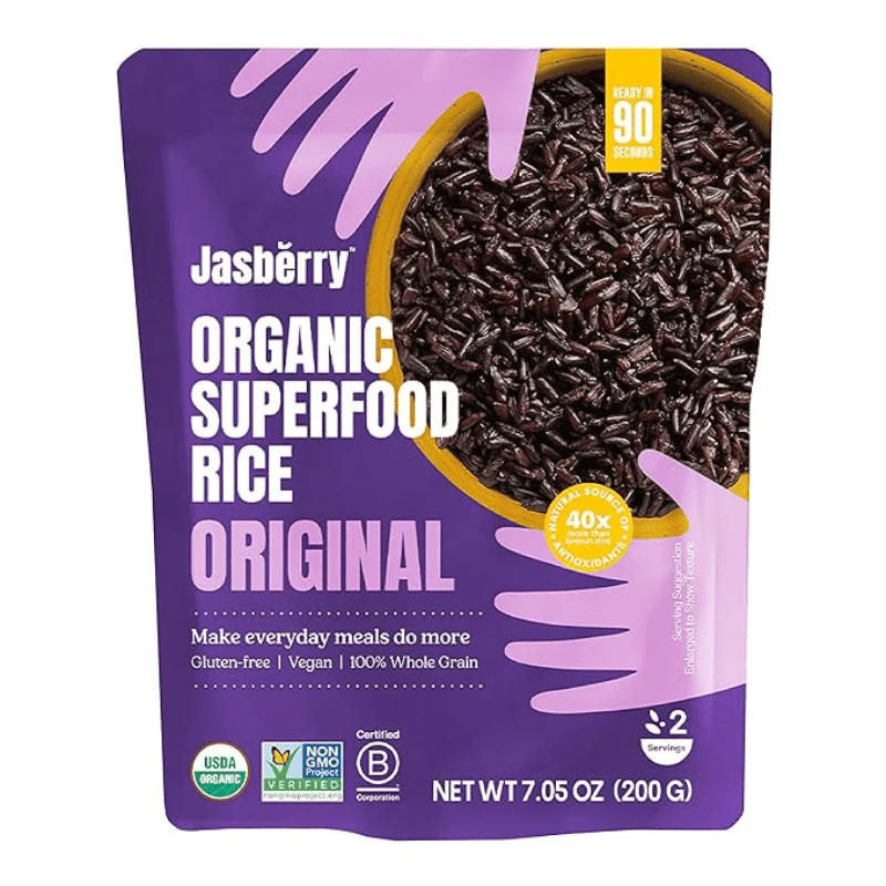 Jasberry Organic Ready to Eat Original Superfood Rice, 7.05 oz