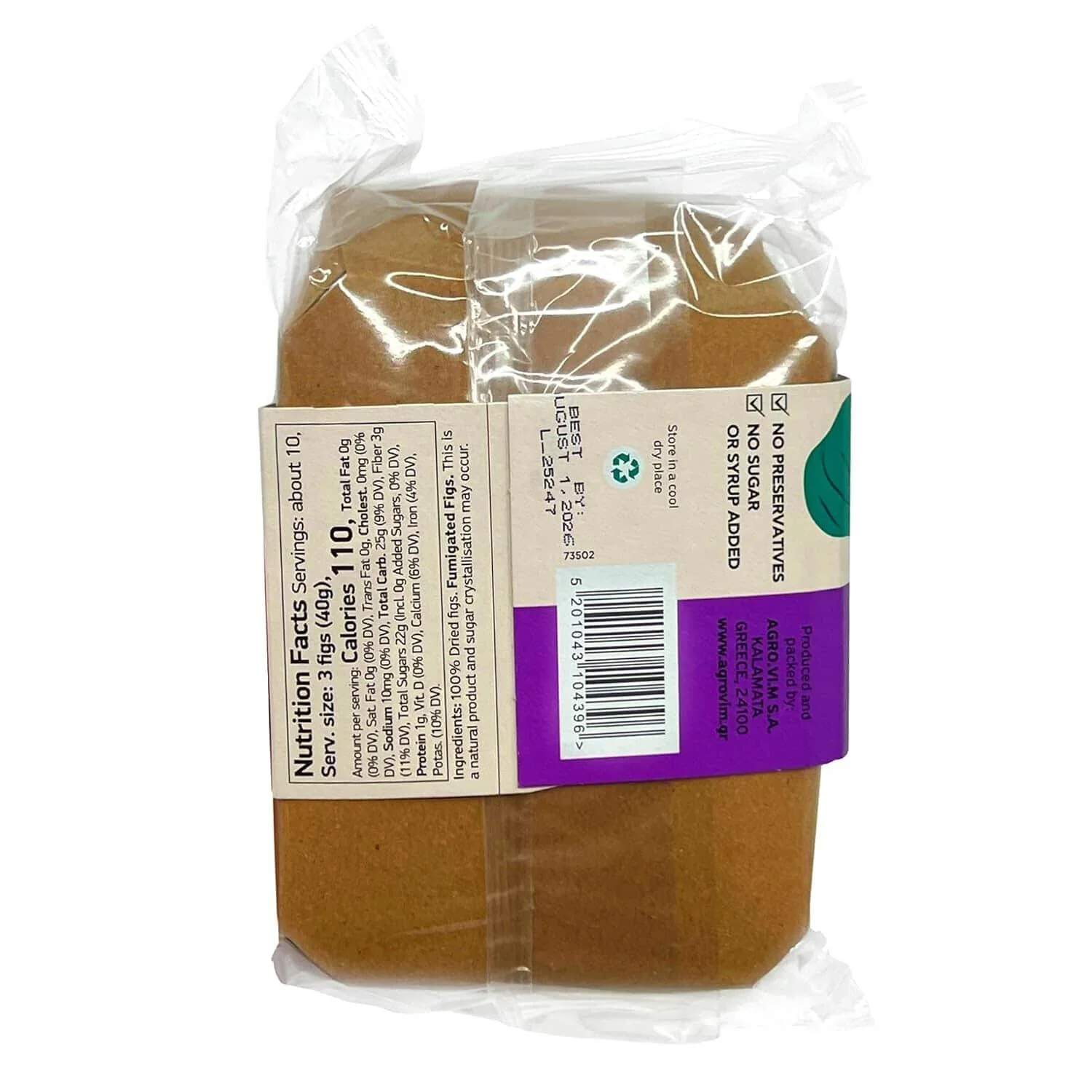 [Best Before: 08/01/2026] Jenny’s Kalamata Natural Sundried Figs 397g (14 oz) - Image 2