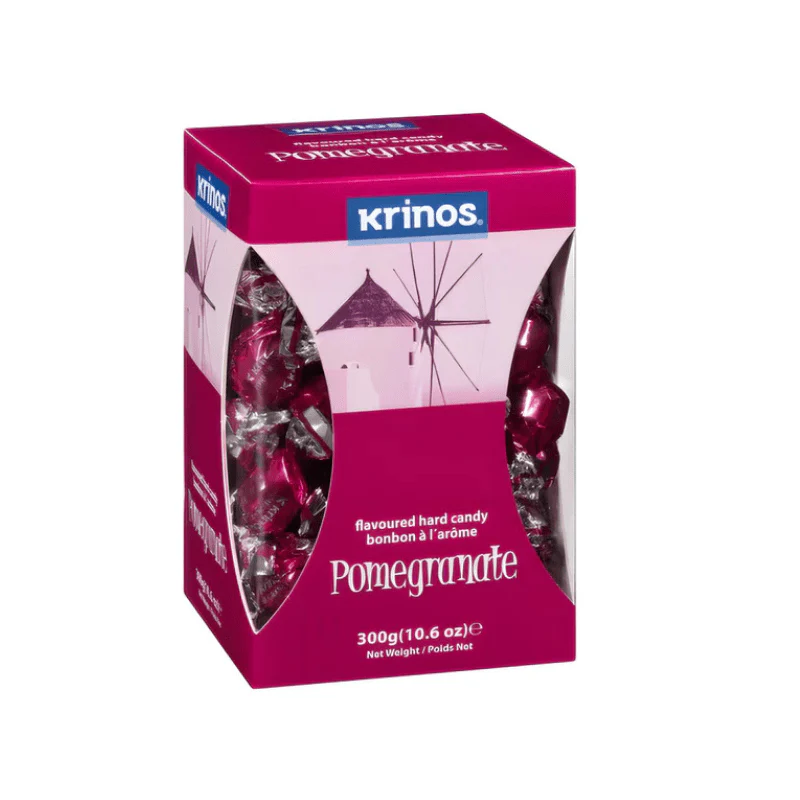 Krinos Pomegrate Candy, 10.6 oz
