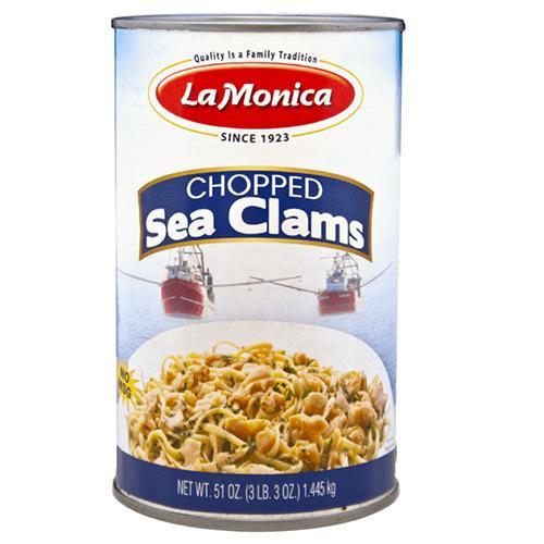 La Monica Chopped Sea Clams, 51 oz