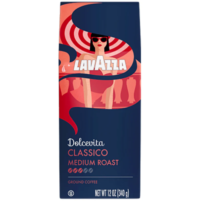 Lavazza Drip Dolcevita Coffee Classico Medium Roast, 12 oz