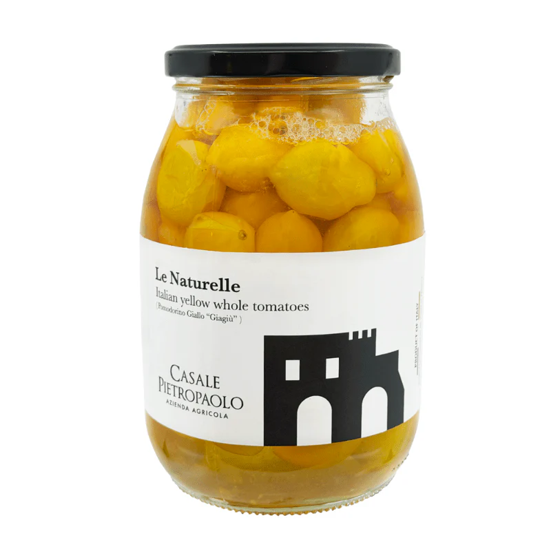 Le Naturelle Italian Yellow Whole Tomatoes, 2.2 lb