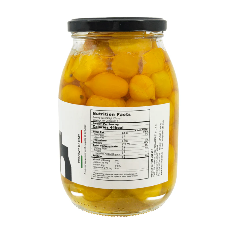 Le Naturelle Italian Yellow Whole Tomatoes, 2.2 lb - Image 3