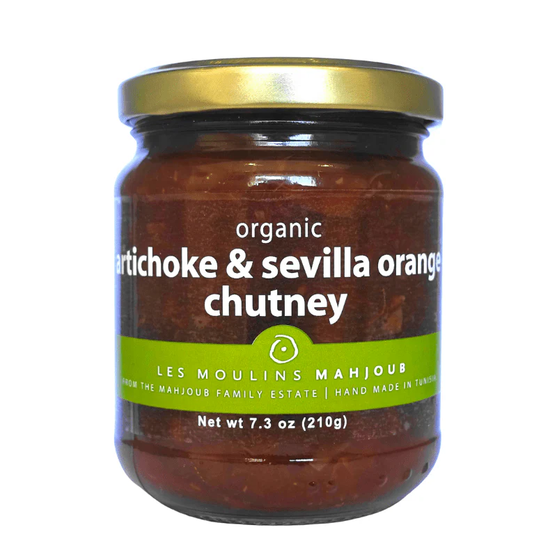 Les Moulins Mahjoub Organic Artichoke & Sevilla Orange Chutney, 7.3 oz