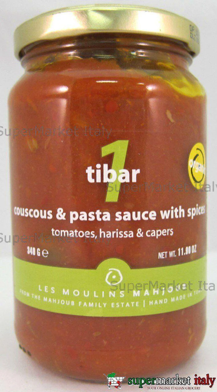 Les Moulins Mahjoub Organic Tibar Couscous & Pasta Sauce - 680g - Image 2