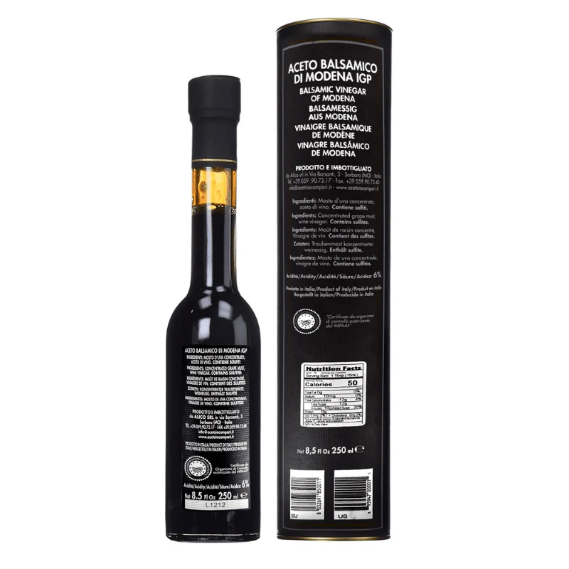 Lodovico Campari Balsamic Vinegar Aged 15 Years, 8.5 oz (250 mL) - Image 2