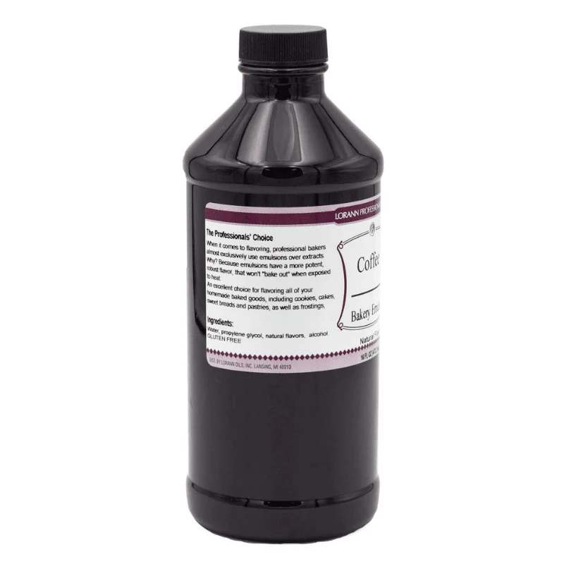 LorAnn Oils Natural Coffee Emulsion Extract, 16 oz - Image 2
