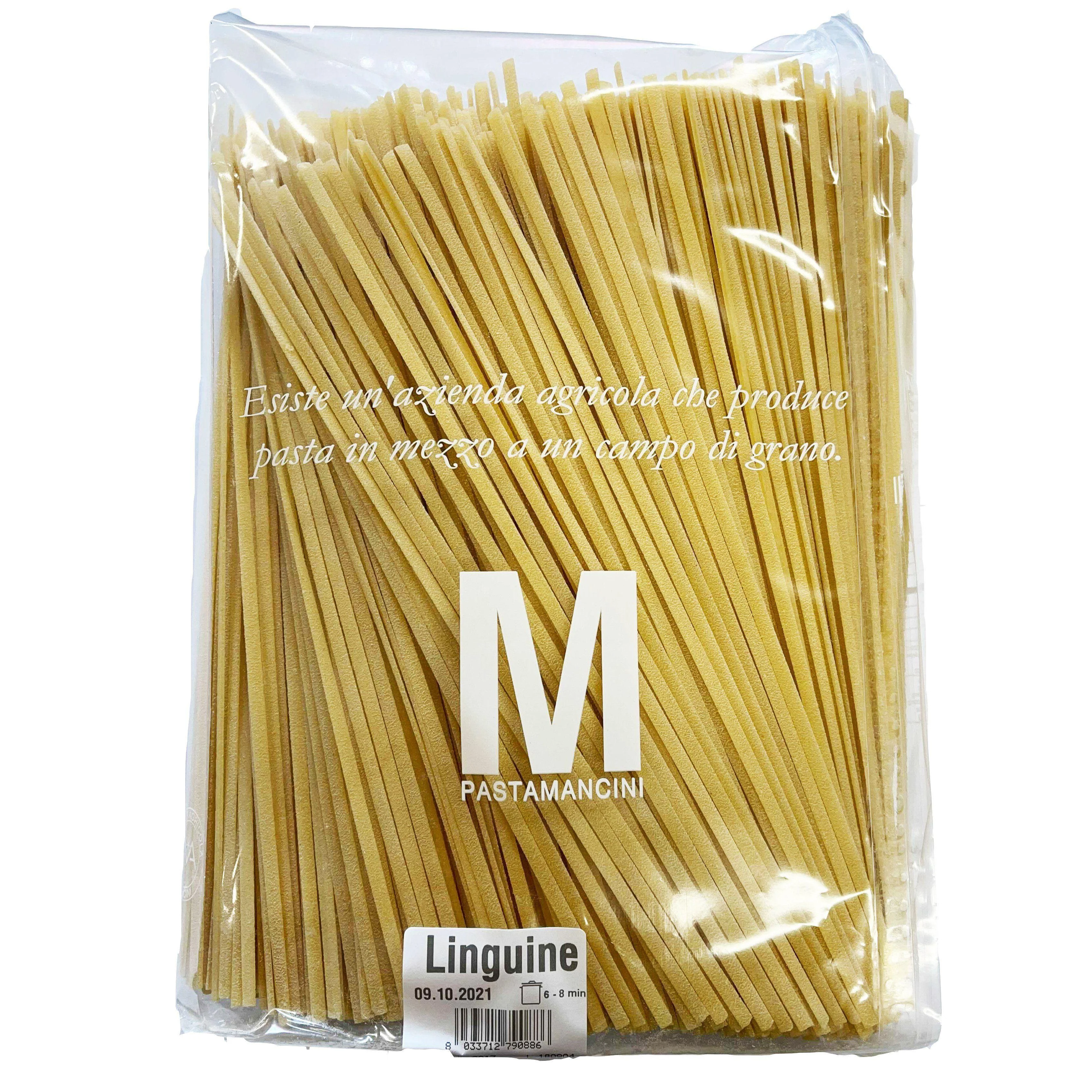 Mancini Linguine Pasta Bulk Size, 6.6 lbs. (3 kg)