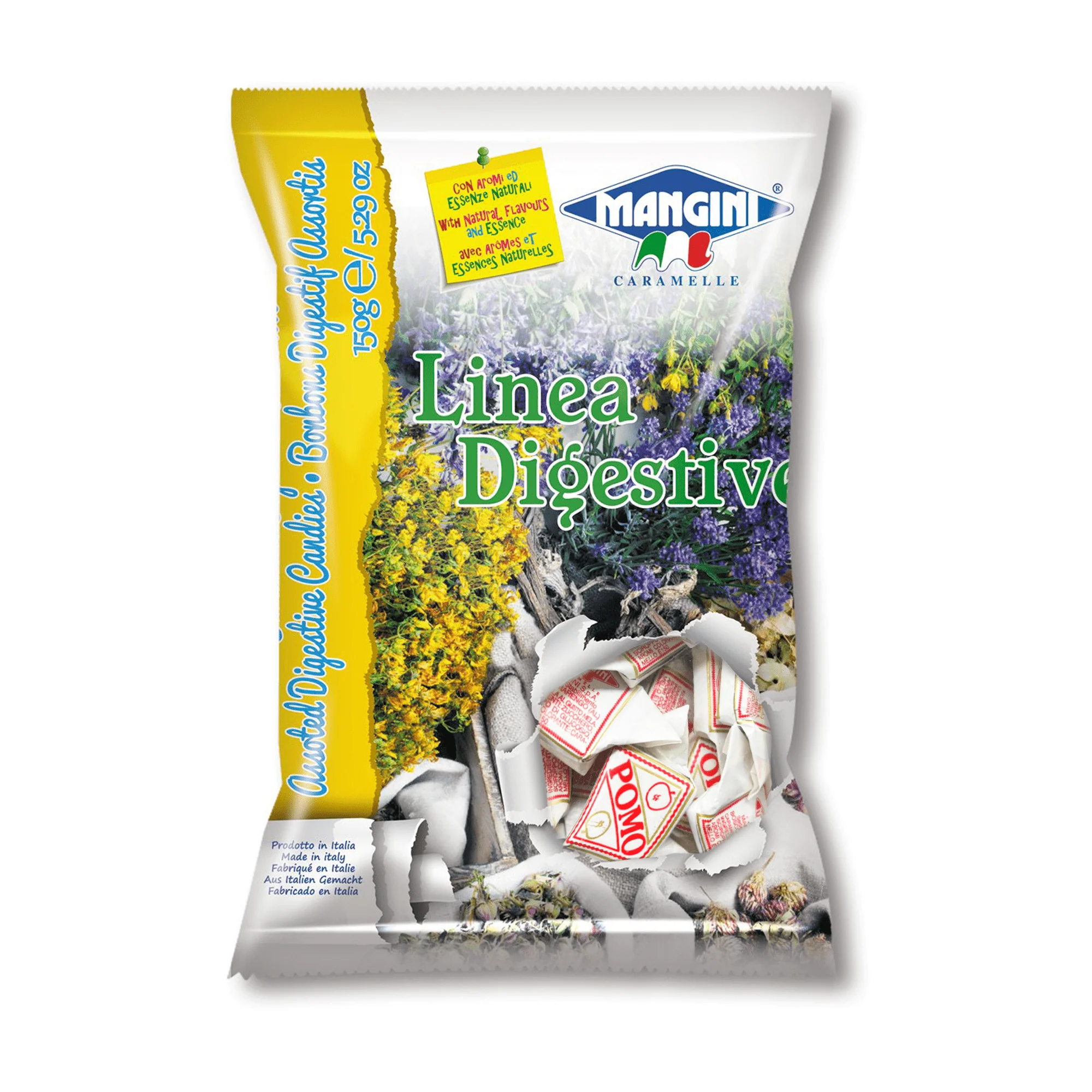 Mangini Pomo Candy, 5.29 oz [Pack of 3]